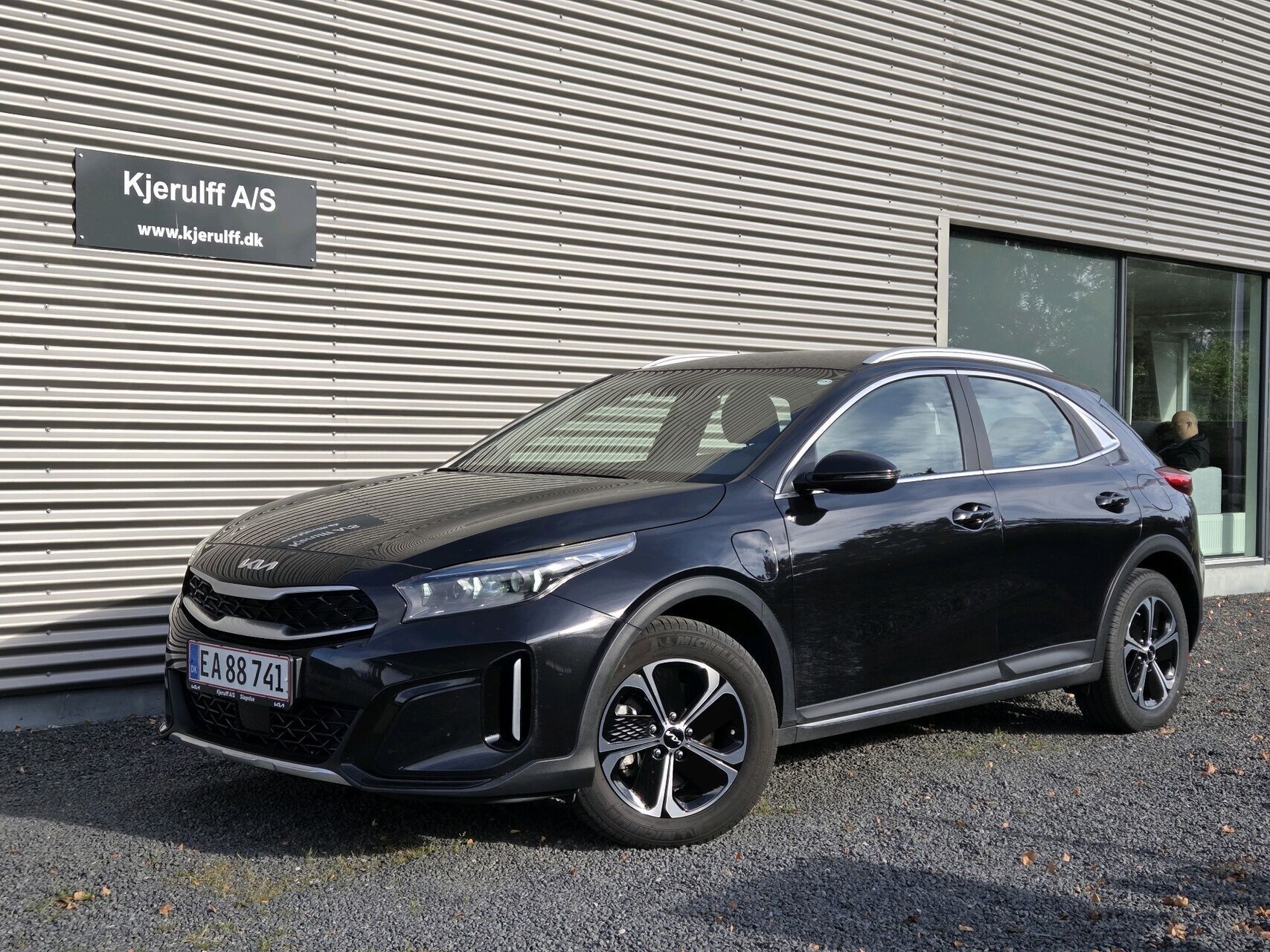 Sort Kia XCeed fra 2024 set udefra