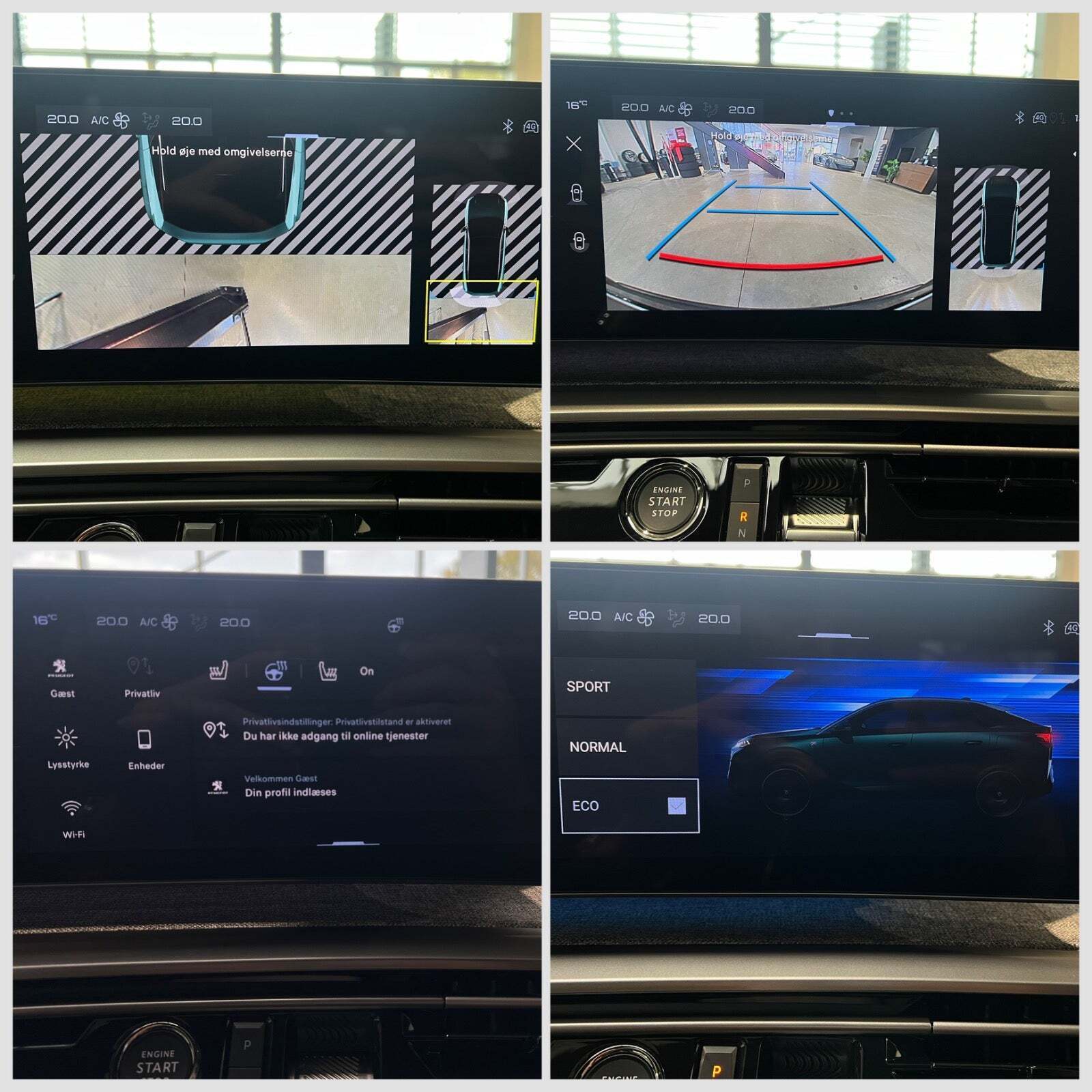 Blå Peugeot 3008 fra 2025