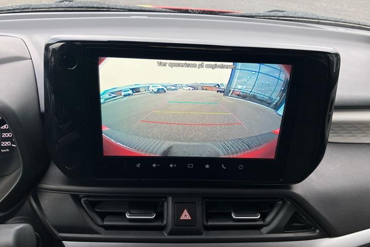 Rød Suzuki Swift fra 2025