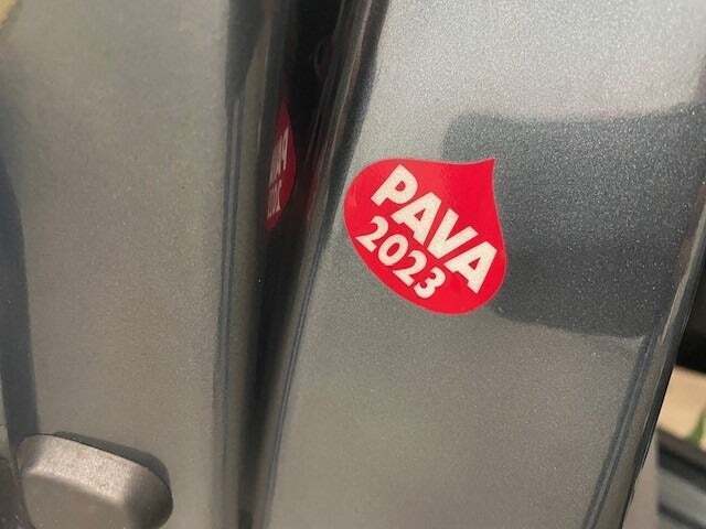 Grå Skoda Fabia fra 2019