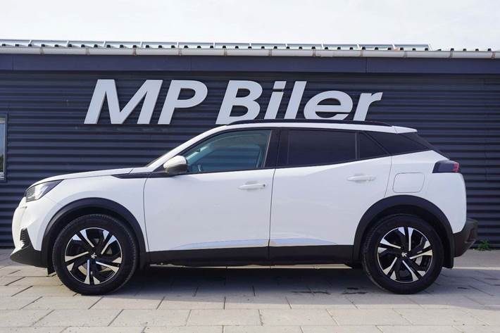 Hvid Peugeot 2008 fra 2020