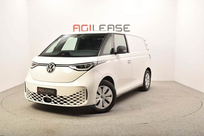 Hvid VW ID.Buzz fra 2023 set udefra