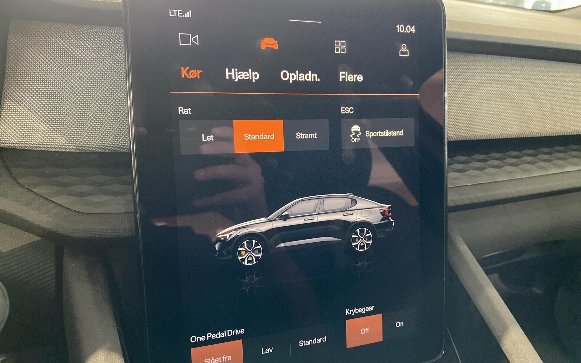 Hvid Polestar 2 fra 2023