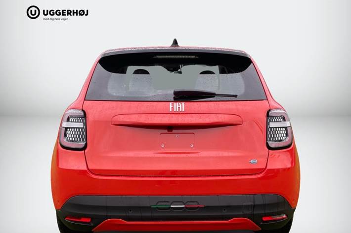 Orange Fiat 600e fra 2024