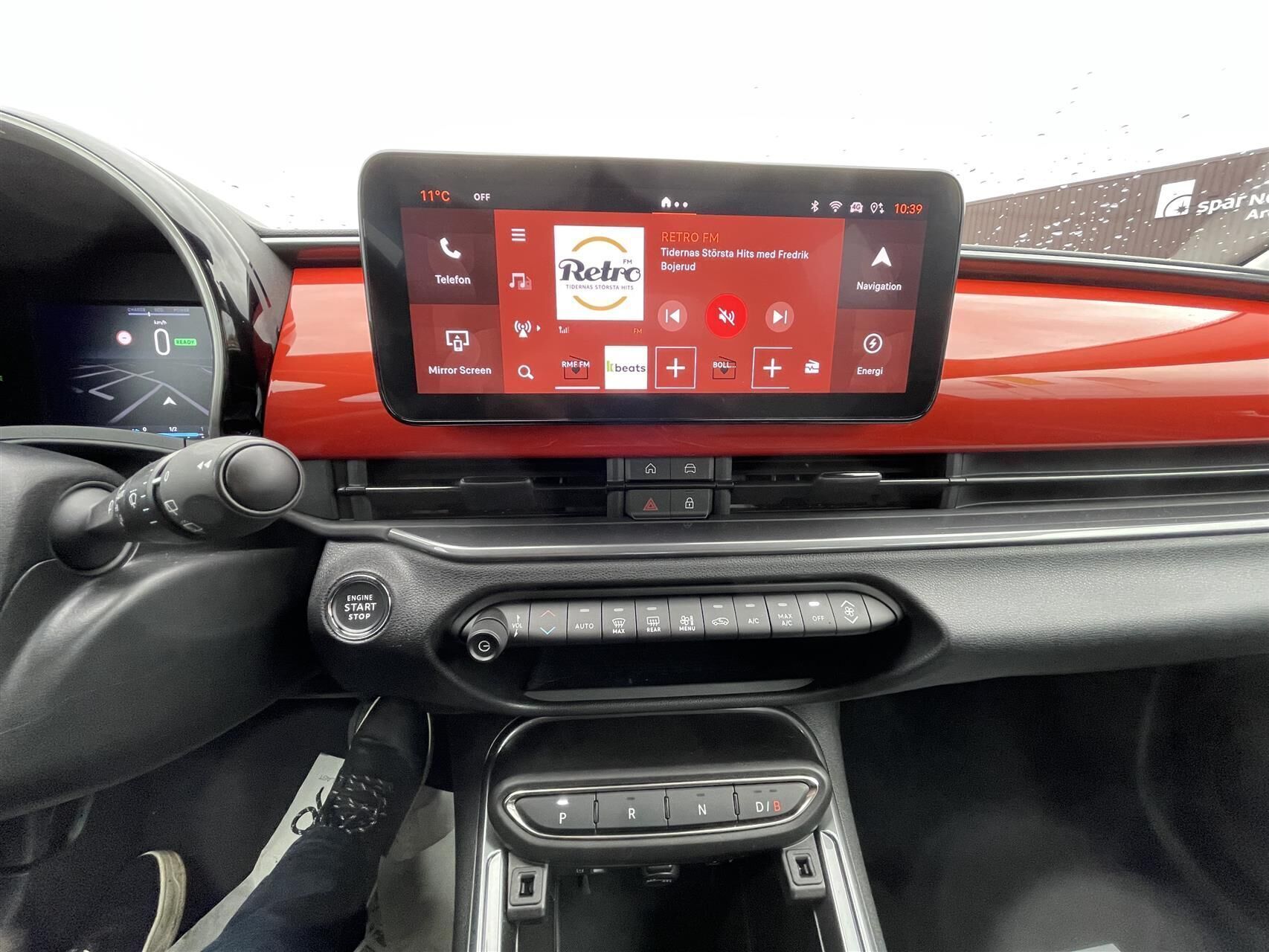 Orange Fiat 600e fra 2024