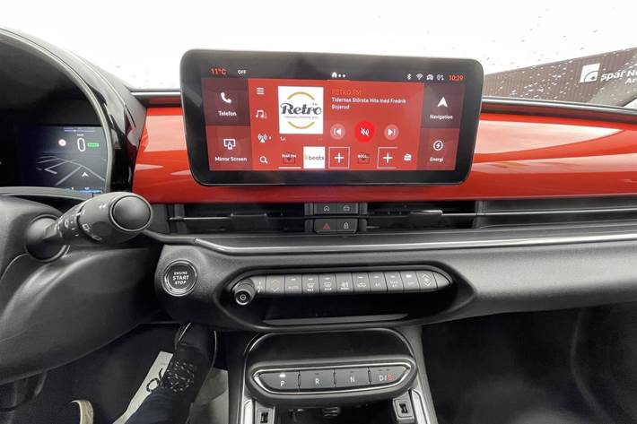 Orange Fiat 600e fra 2024