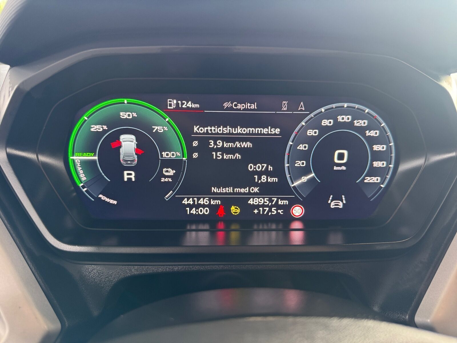 Lilla Audi Q4 e-tron fra 2023