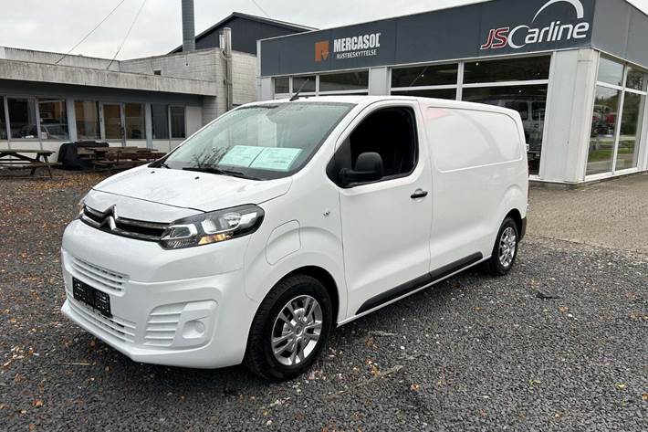 Hvid Citroën e-Jumpy fra 2021