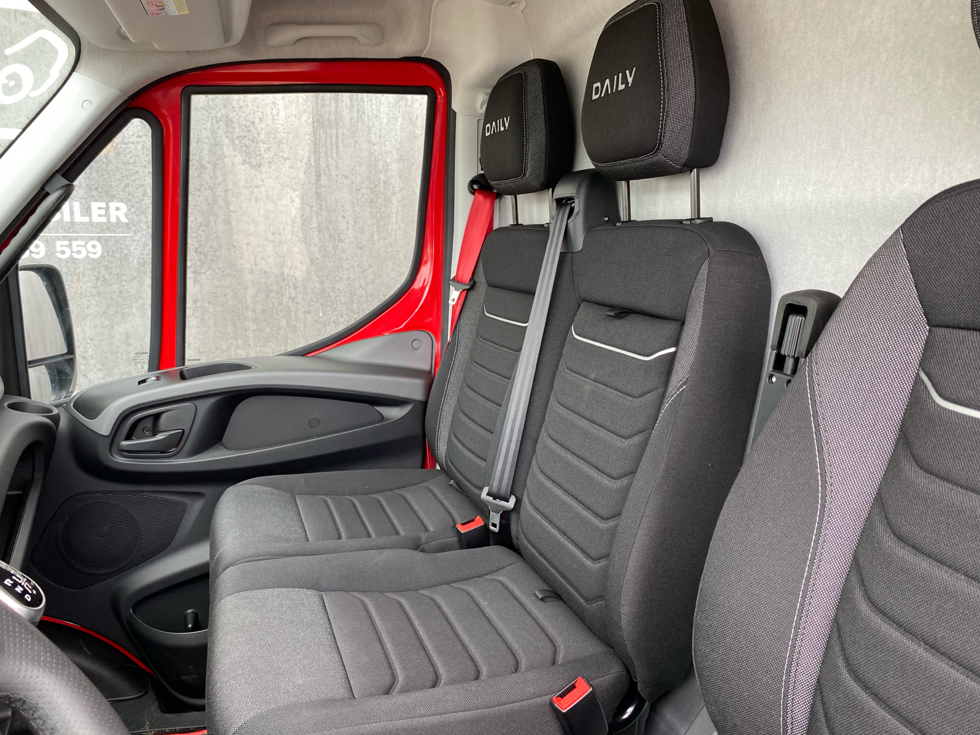 Rød Iveco Daily fra 2026