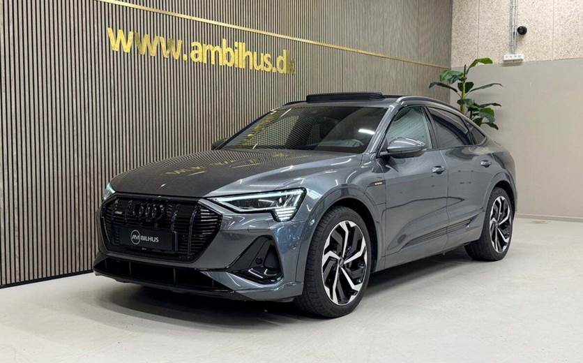Audi e-tron 55 S-line Sportback quattro