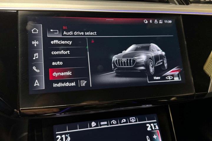 Grøn Audi e-tron fra 2022