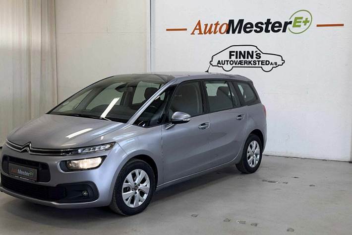 Grå Citroën Grand C4 SpaceTourer fra 2019 set udefra