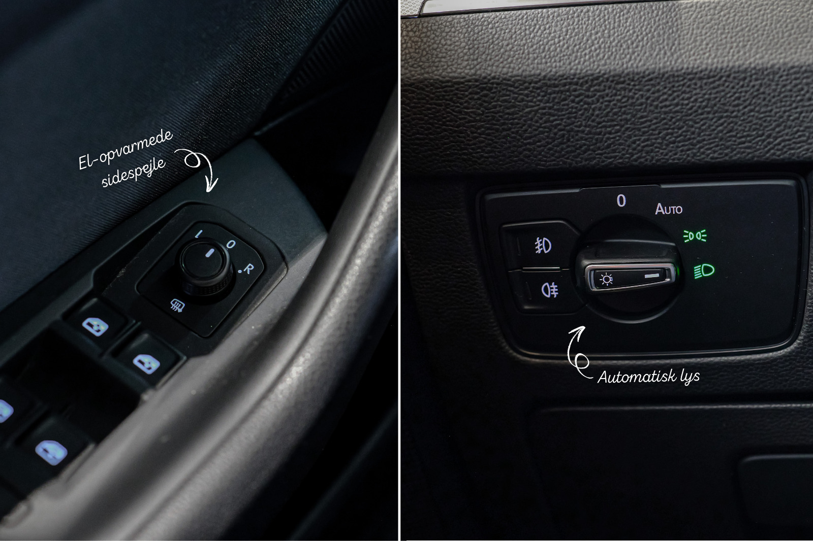 Brun VW Passat fra 2018