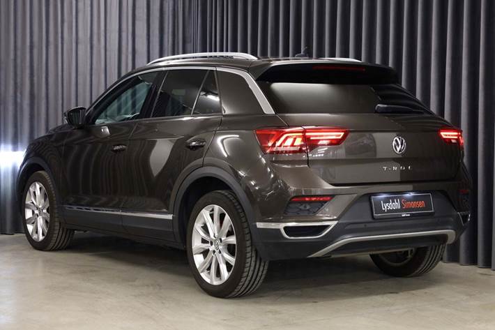 Brun VW T-Roc fra 2020