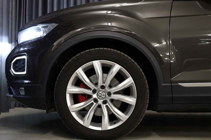 Brun VW T-Roc fra 2020