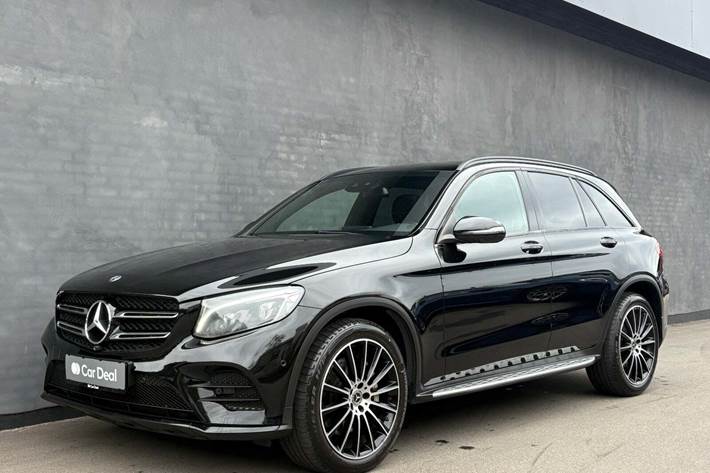 Sort Mercedes GLC350 d fra 2018