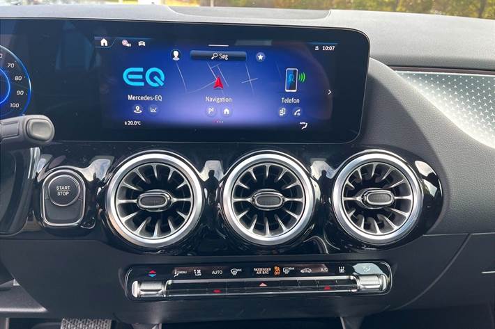 Sort Mercedes EQA 250+ fra 2024