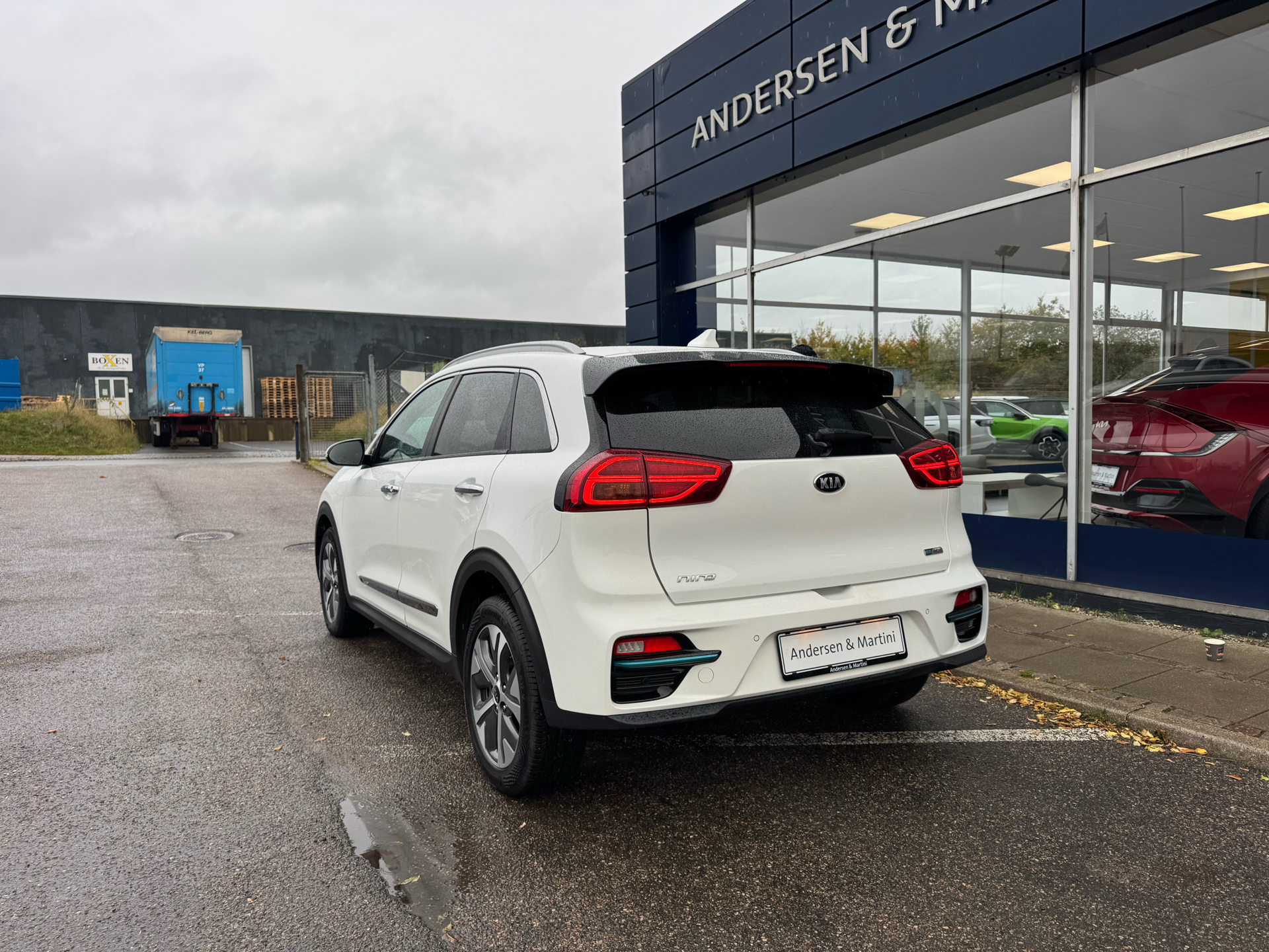Hvid Kia e-Niro fra 2020