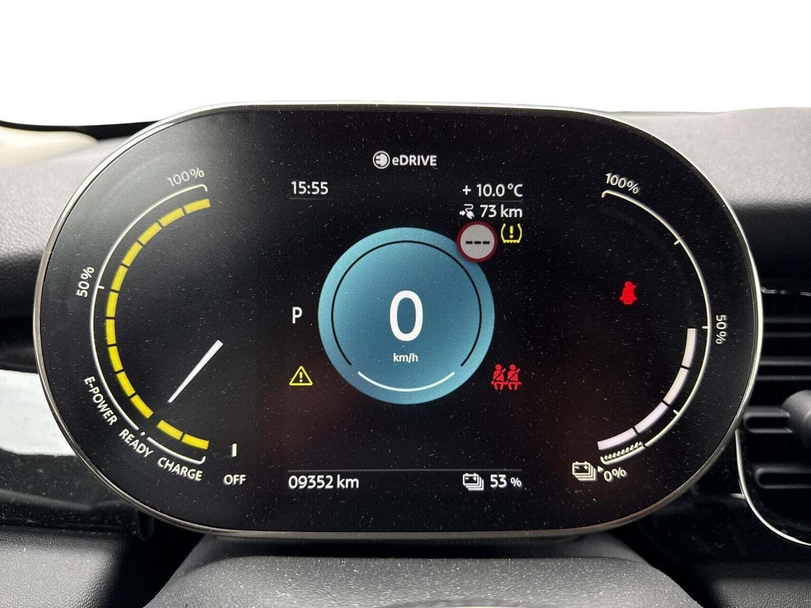 Grå Mini Cooper SE fra 2023