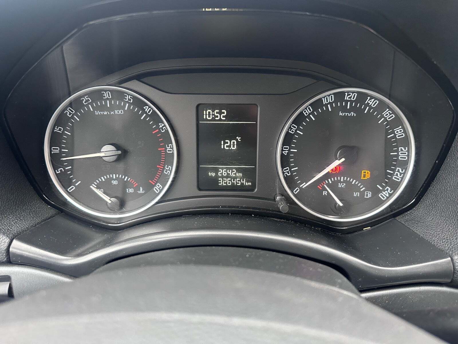 Grøn Skoda Octavia fra 2010