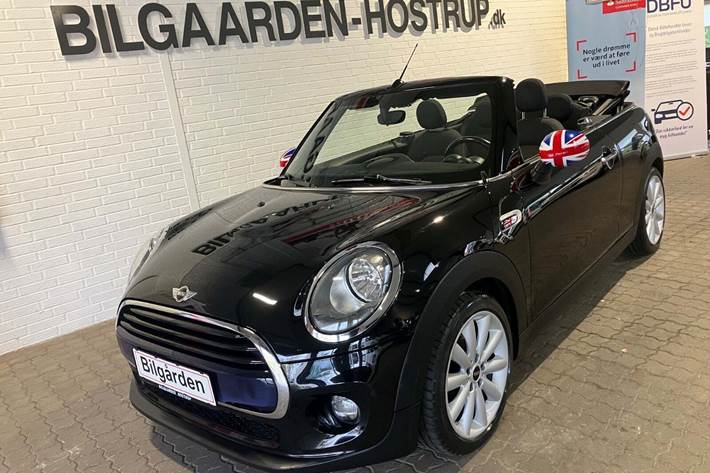 Sort Mini Cooper fra 2018 set udefra