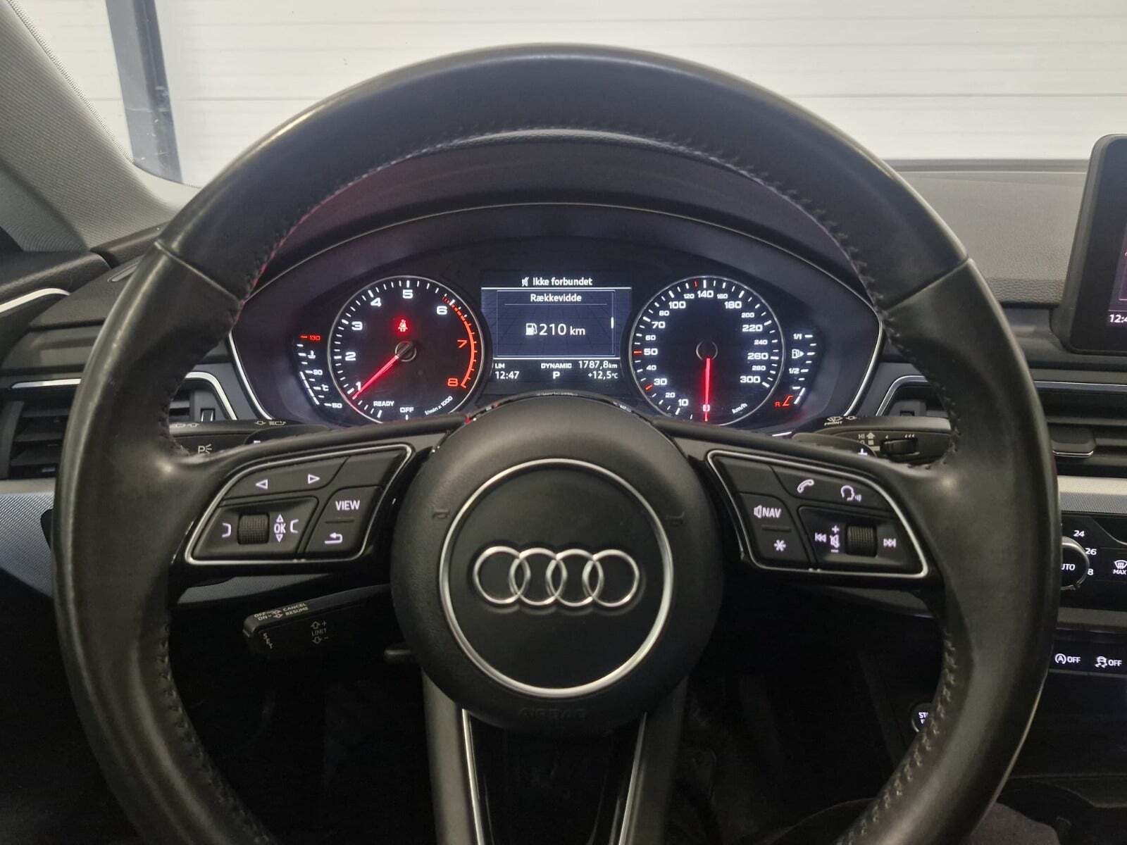 Hvid Audi A5 fra 2018