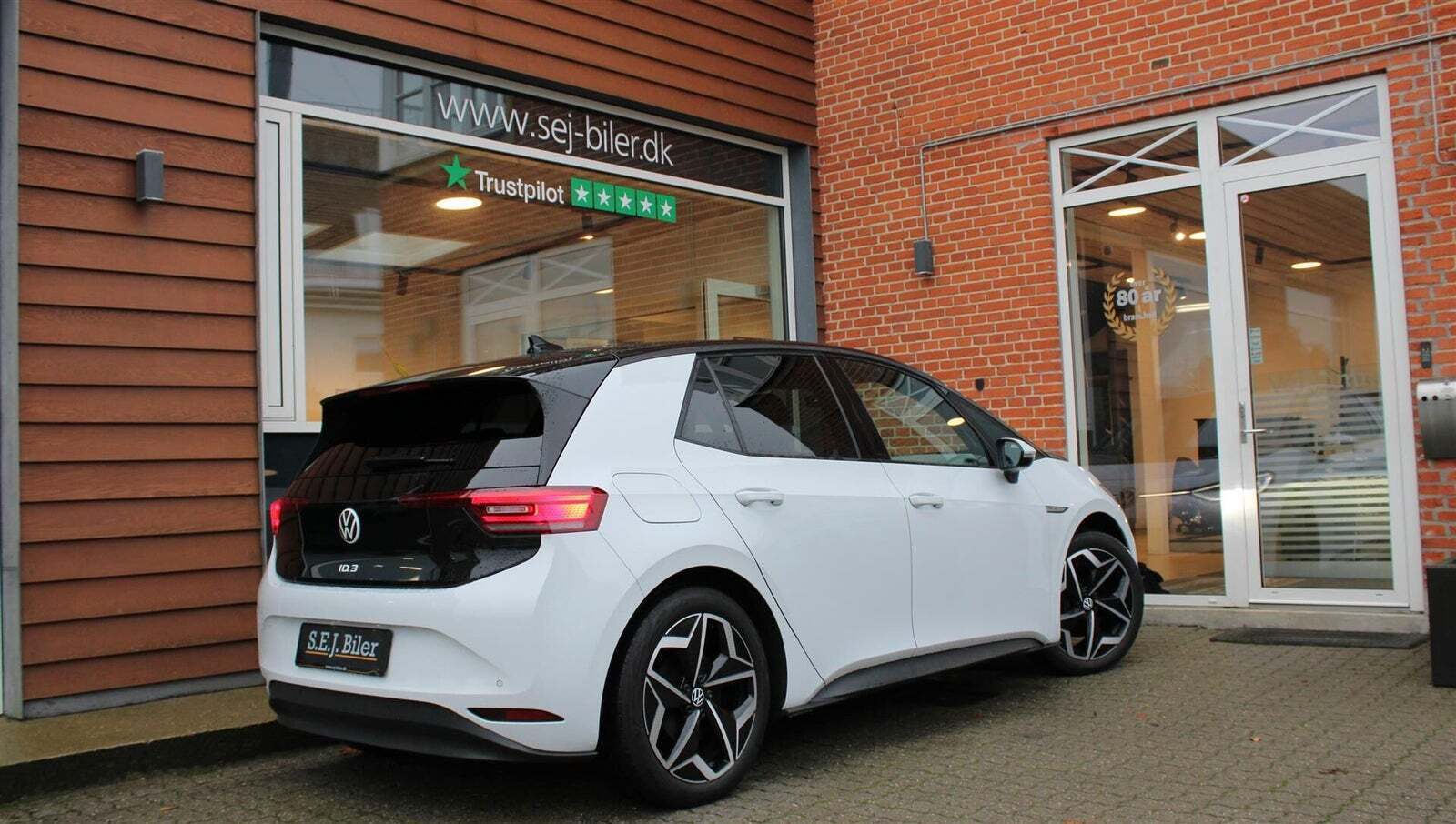 Hvid VW ID.3 fra 2021