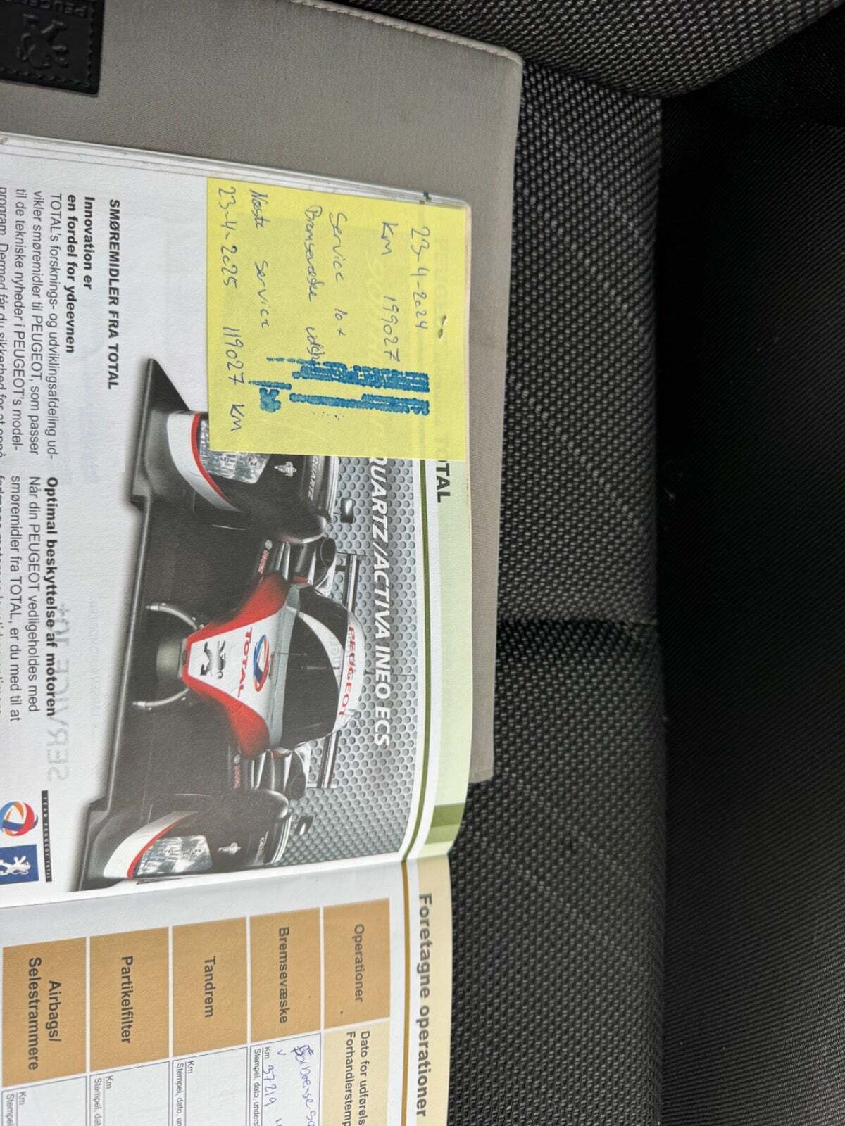 undefined Peugeot 207 fra 2008 set indefra