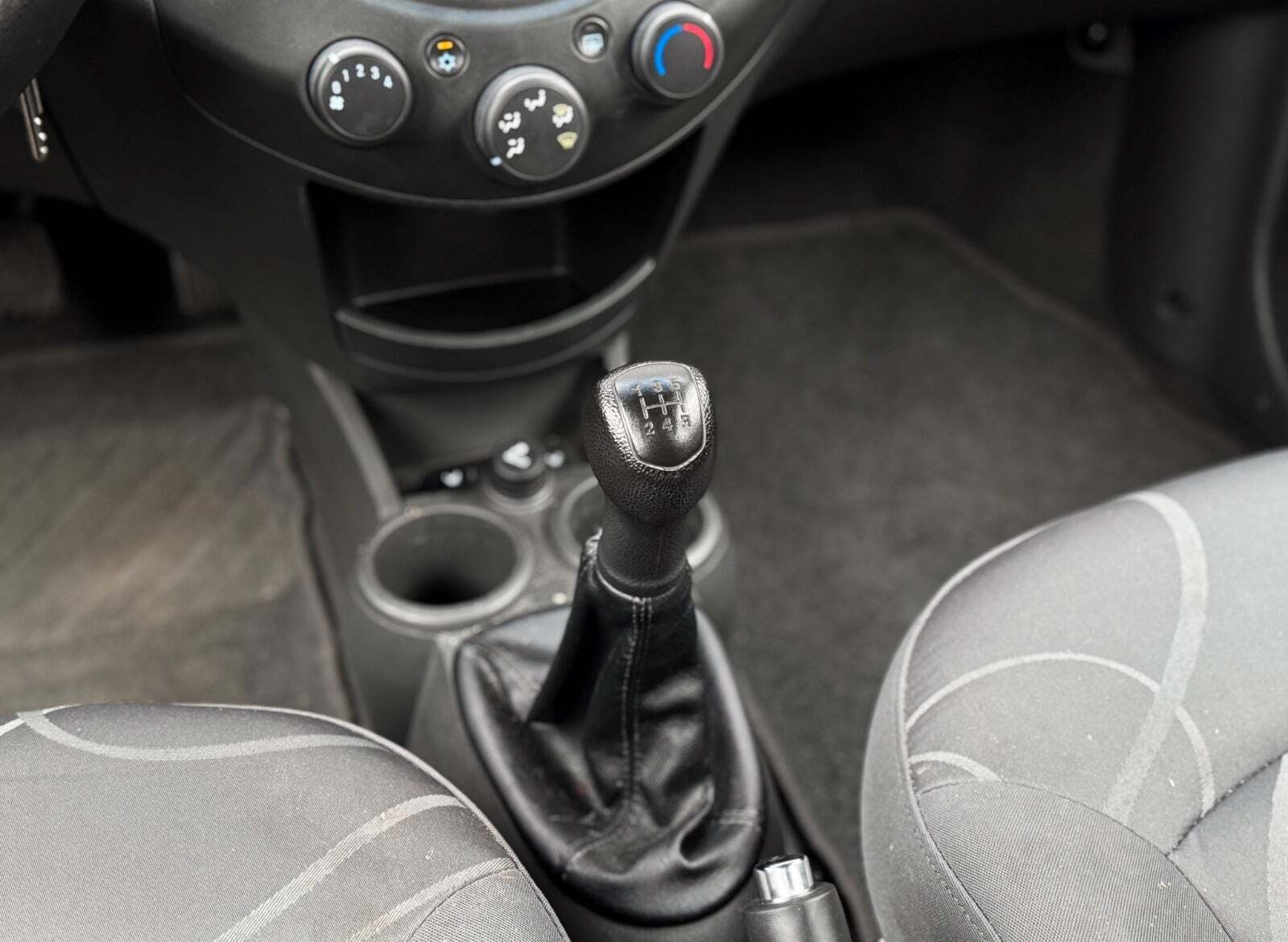 Grøn Chevrolet Spark fra 2012