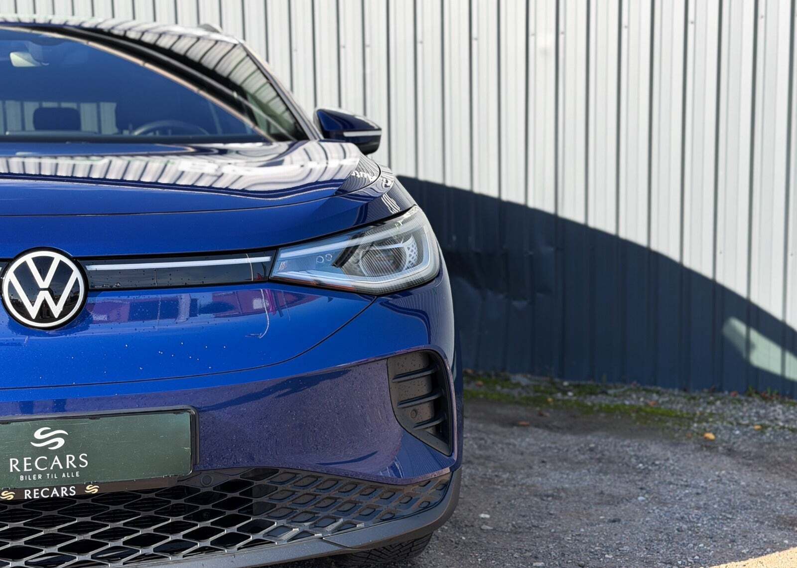 Blå VW ID.4 fra 2023