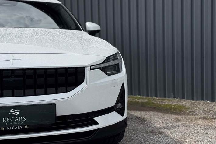 Hvid Polestar 2 fra 2021