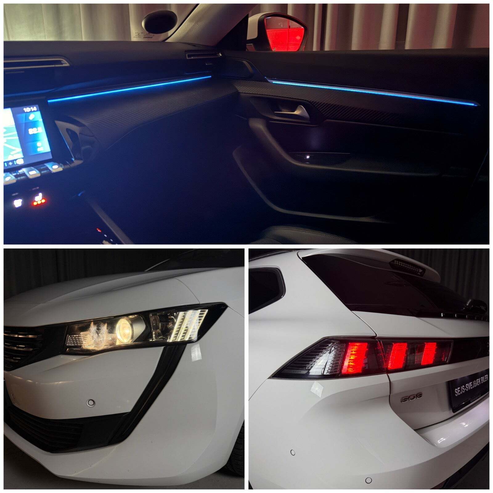 Hvid Peugeot 508 fra 2019
