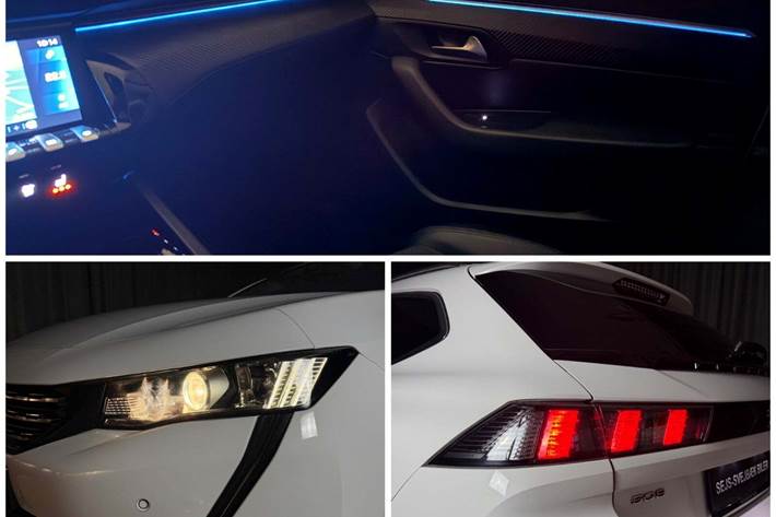 Hvid Peugeot 508 fra 2019