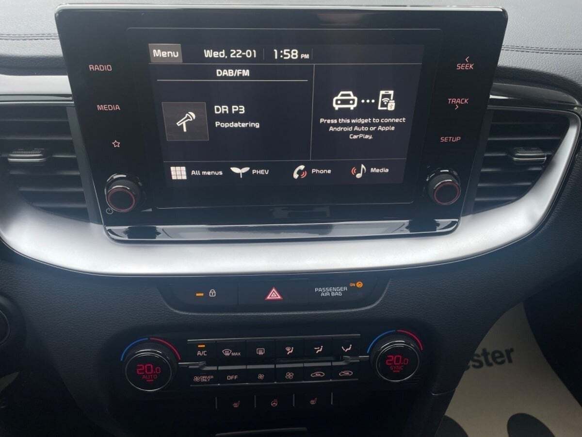 Hvid Kia XCeed fra 2024
