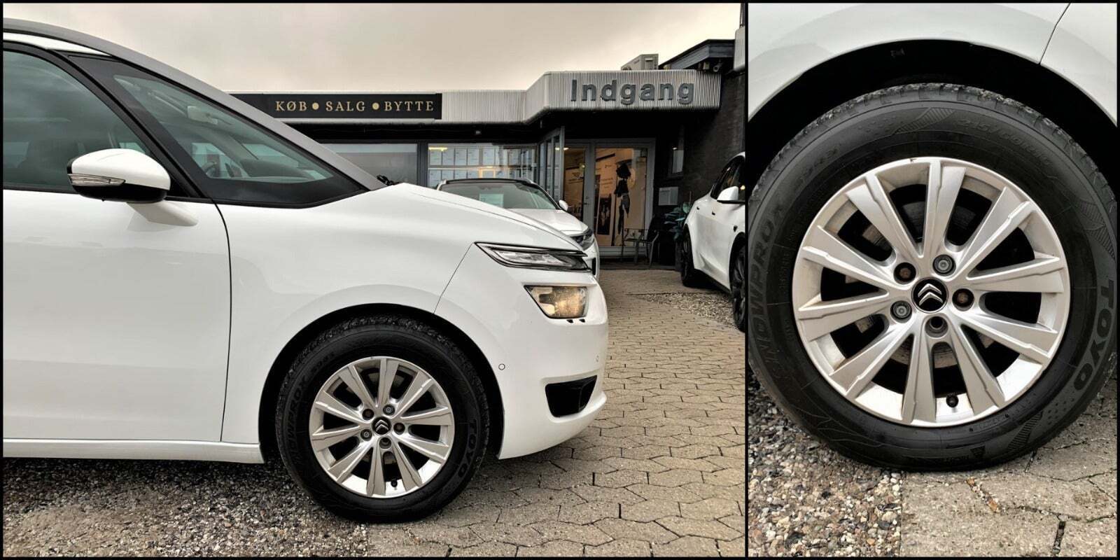 Hvid Citroën Grand C4 Picasso fra 2015