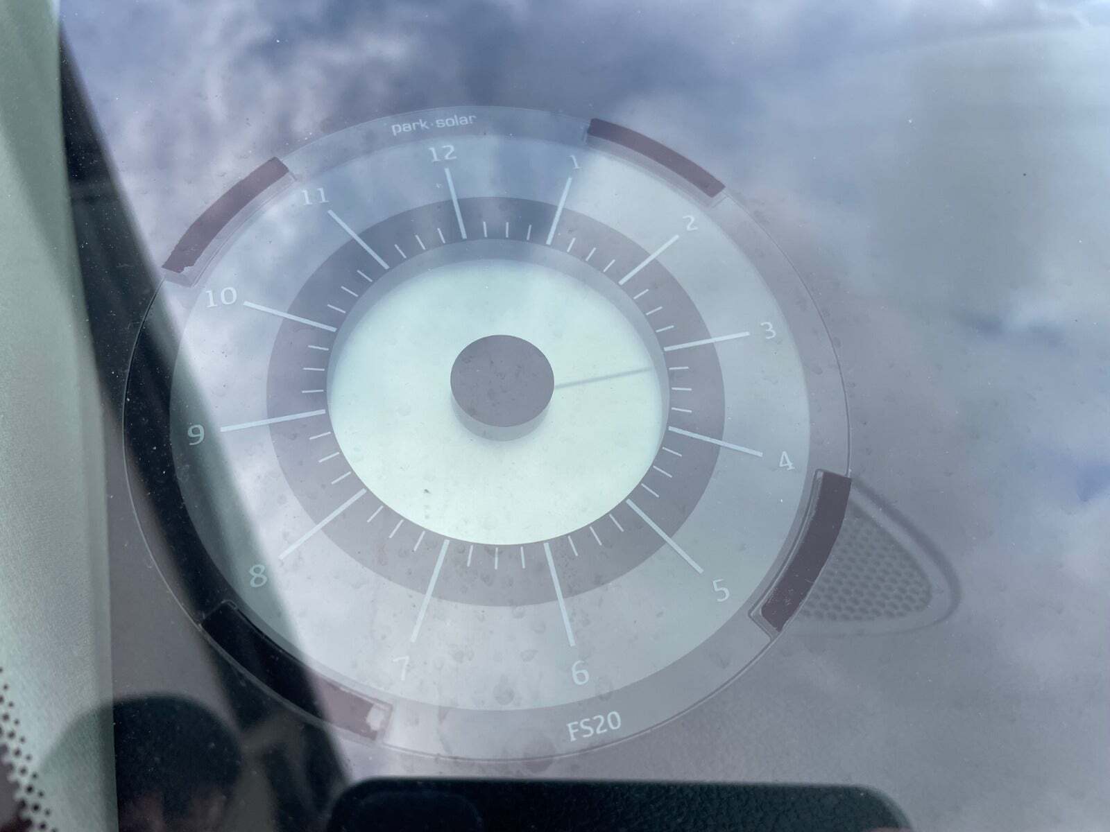 Blå Opel Astra fra 2019