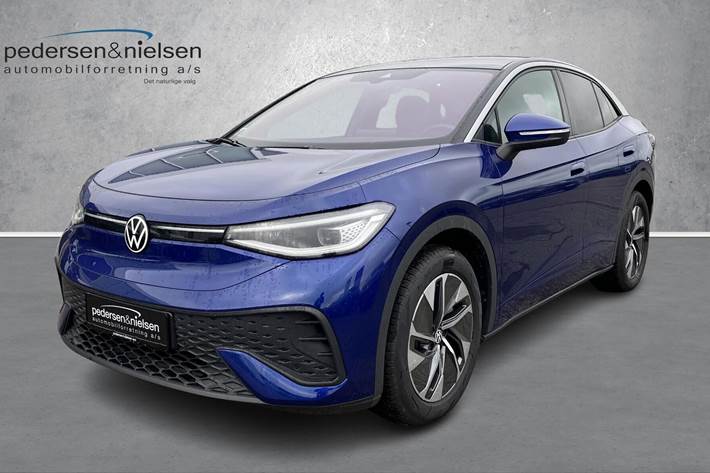 Blå VW ID.5 fra 2025 set udefra