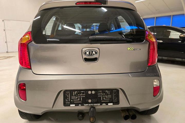 Grå Kia Picanto fra 2012
