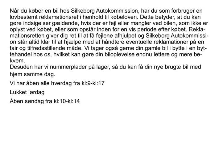 Gul Chrysler PT Cruiser fra 2007