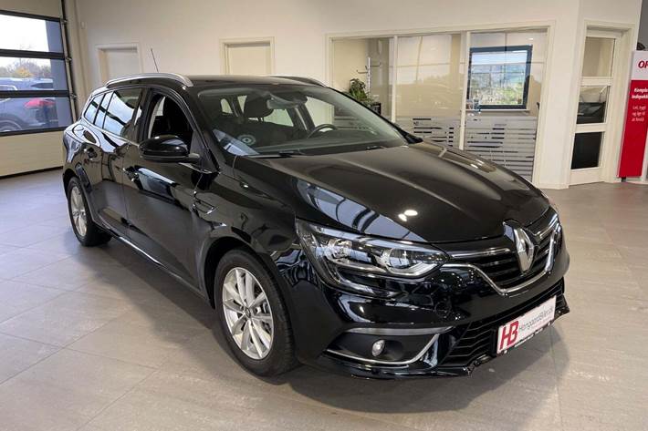 Sort Renault Megane IV fra 2019 set udefra