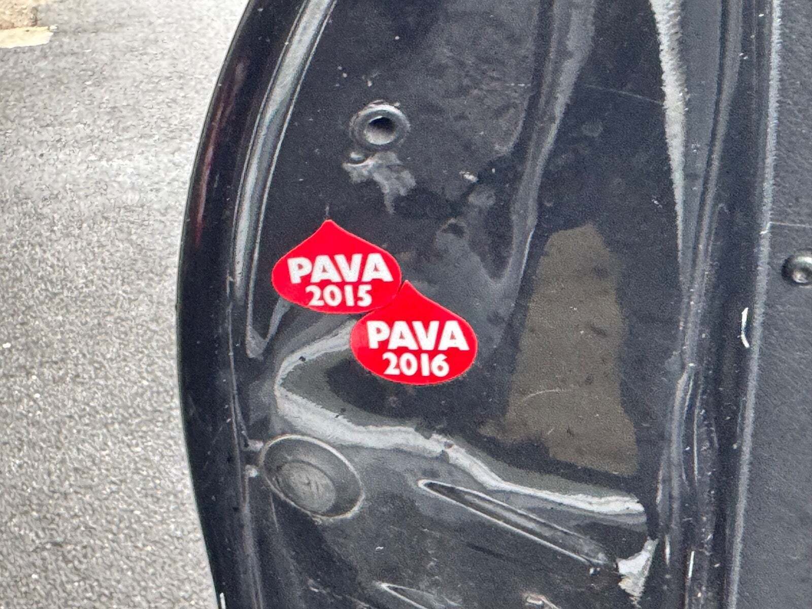 Sort Peugeot 207 fra 2010