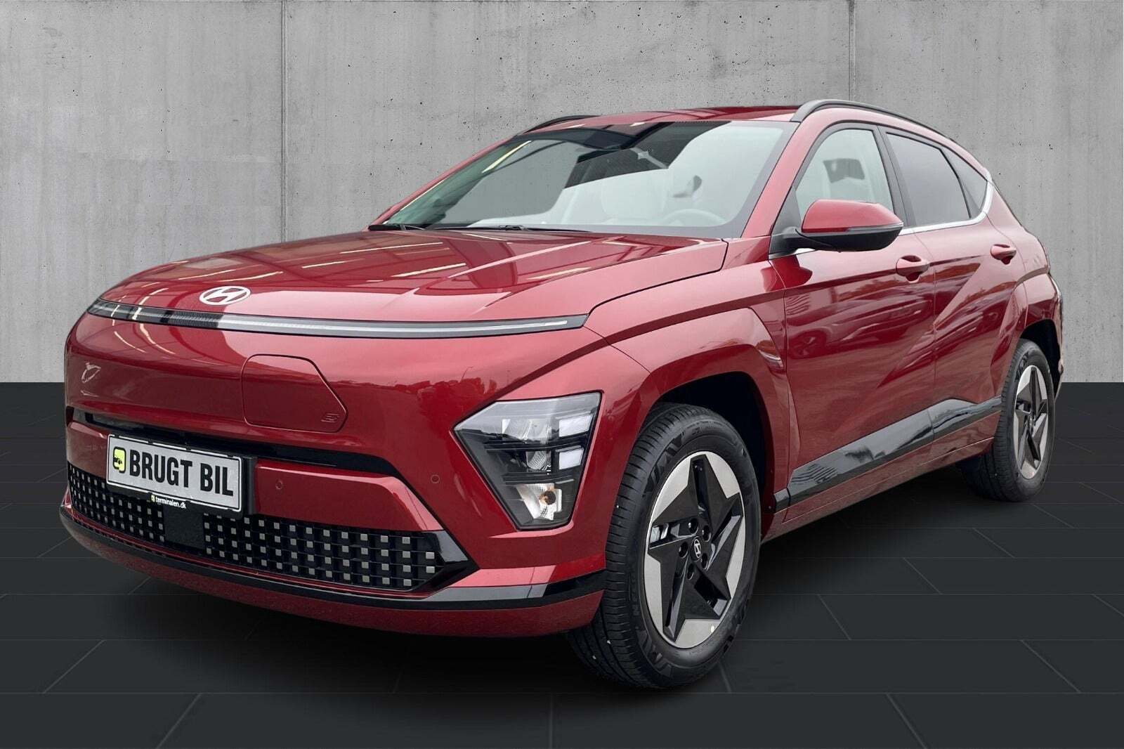Rød Hyundai Kona fra 2025