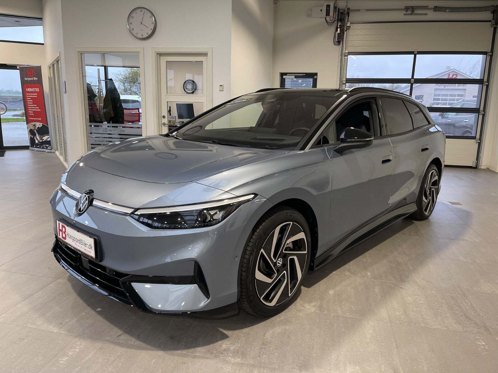 Blå VW ID.7 fra 2024