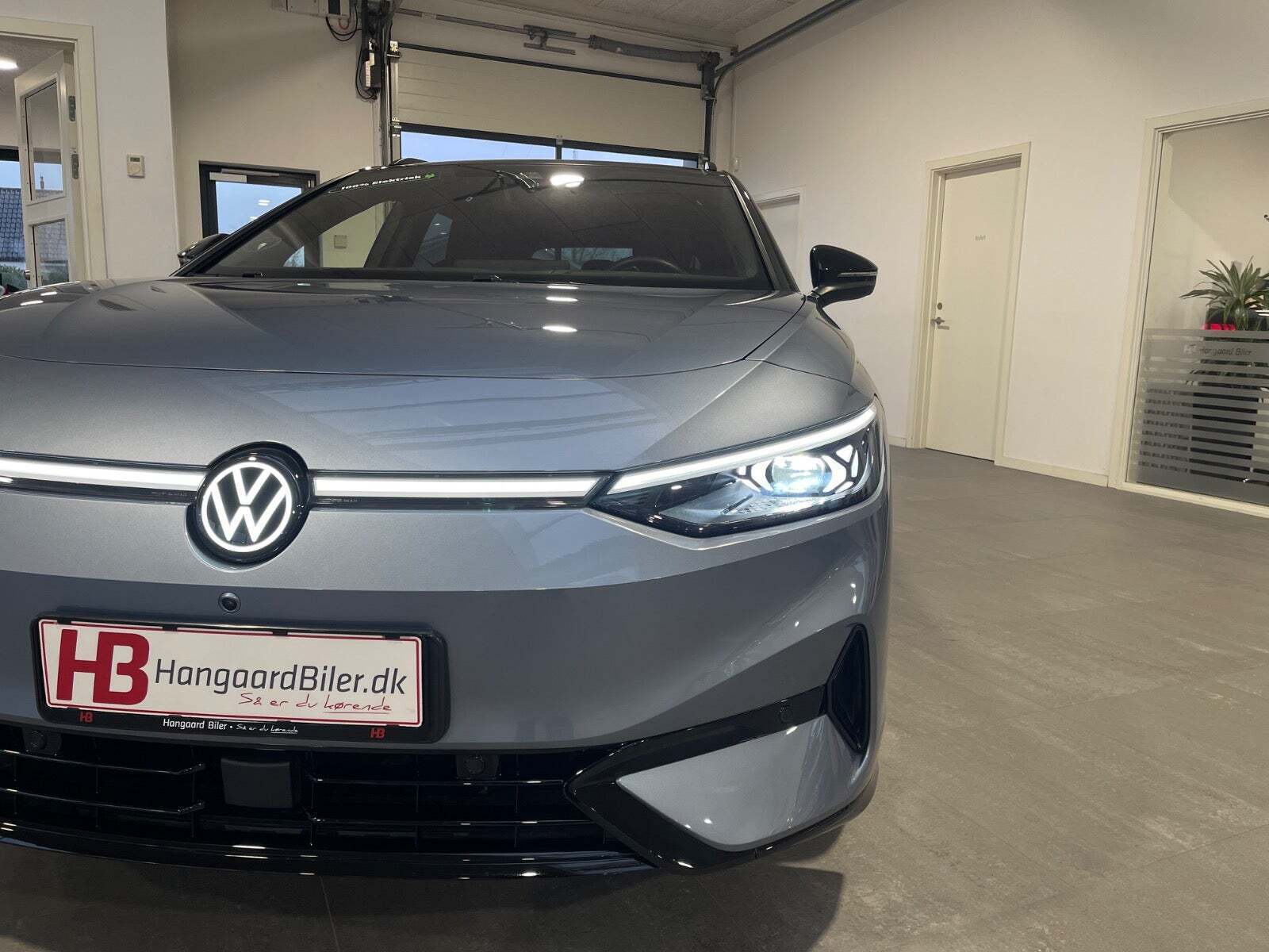 Blå VW ID.7 fra 2024