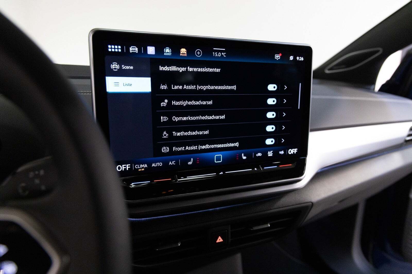 Blå VW ID.4 fra 2025