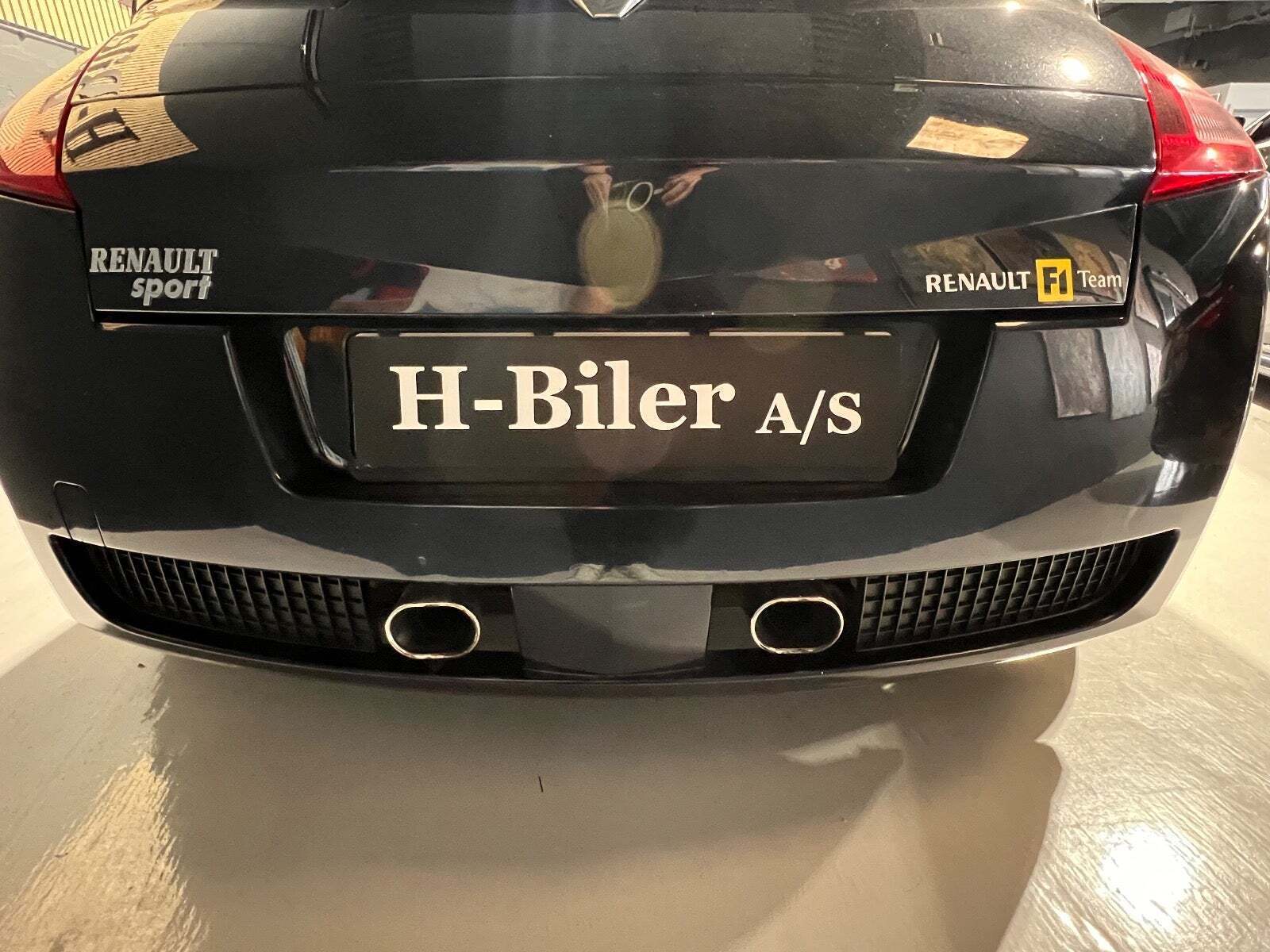 Blå Renault Megane II fra 2005