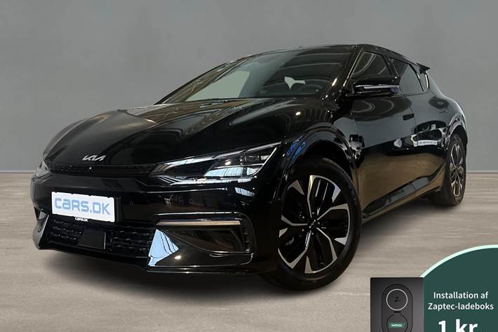 Sort Kia EV6 fra 2025 set udefra