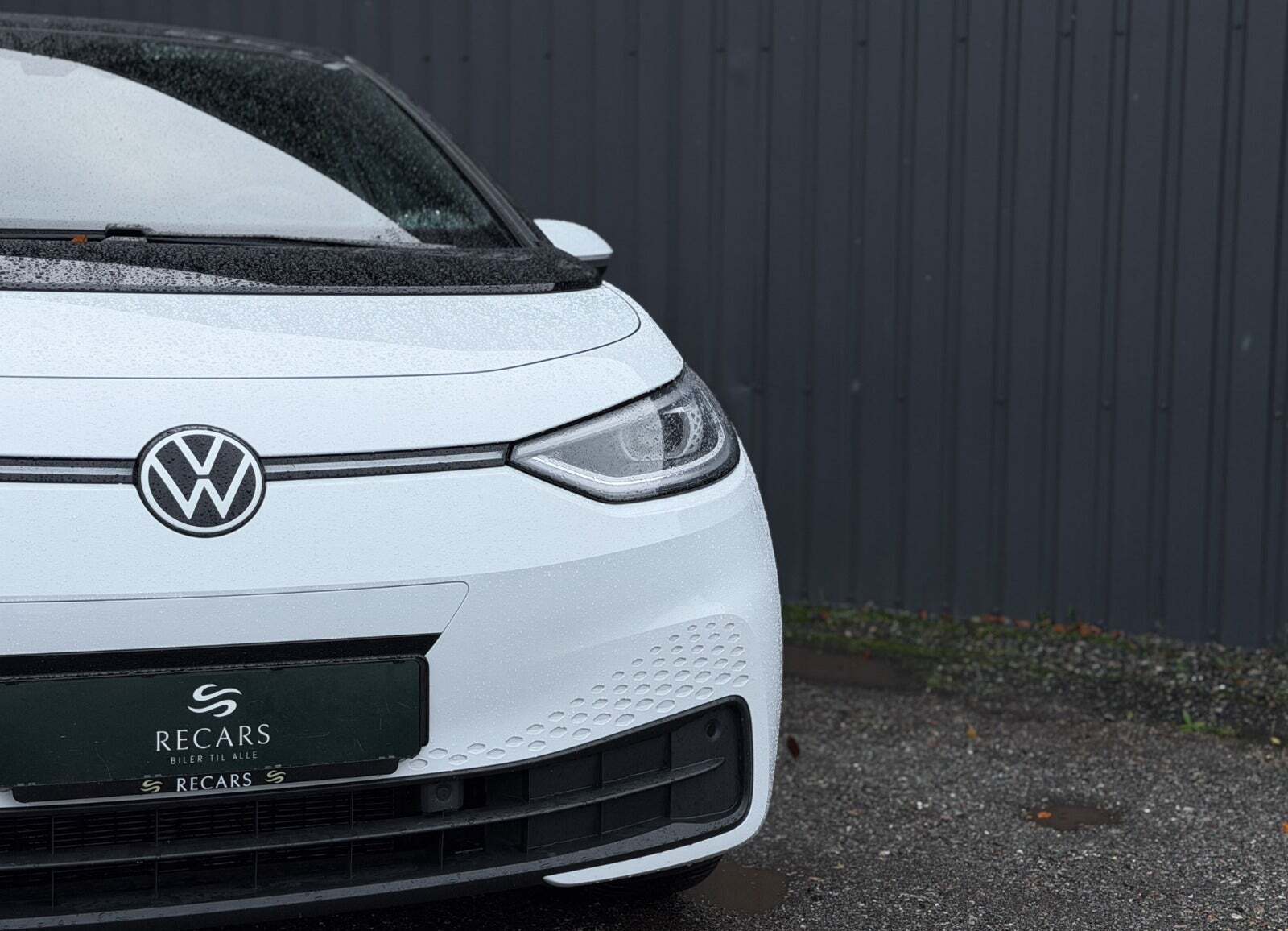 Hvid VW ID.3 fra 2021