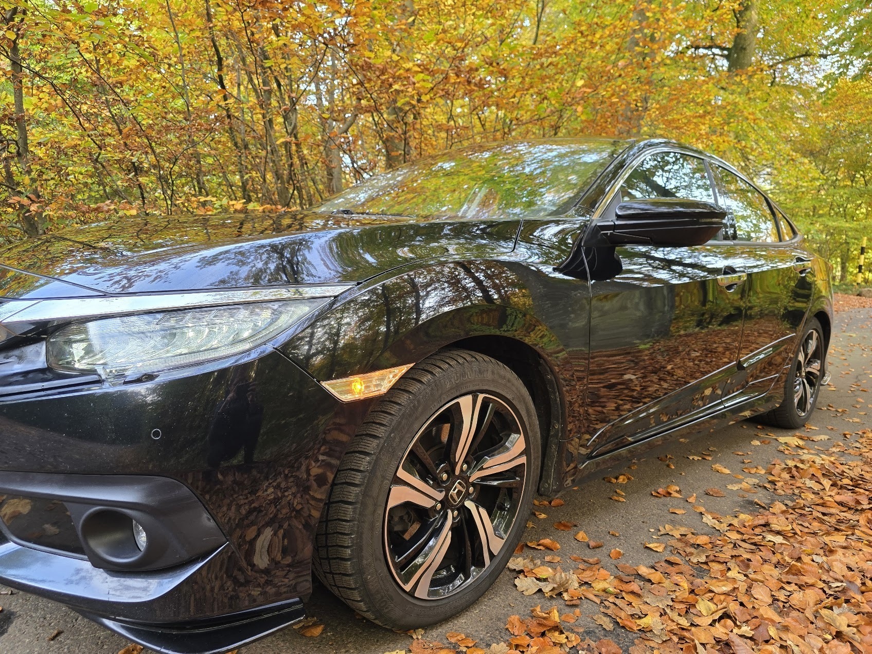 Sort Honda Civic fra 2017