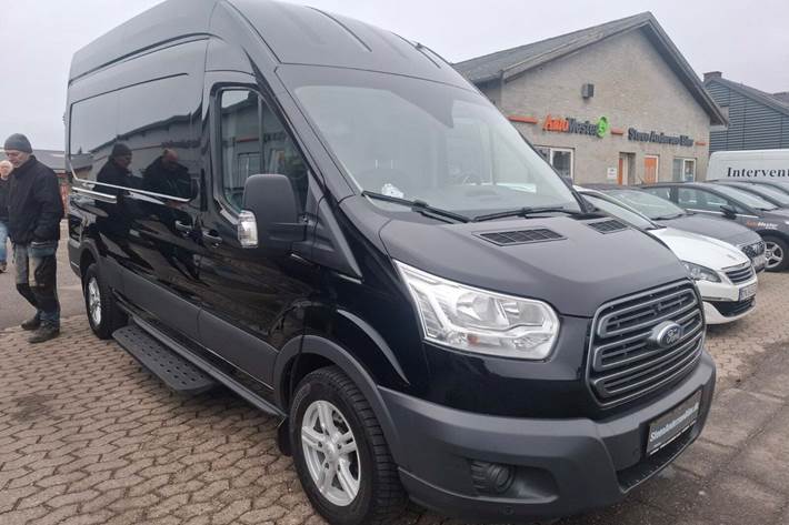 Sort Ford Transit 350 L3 Van fra 2017
